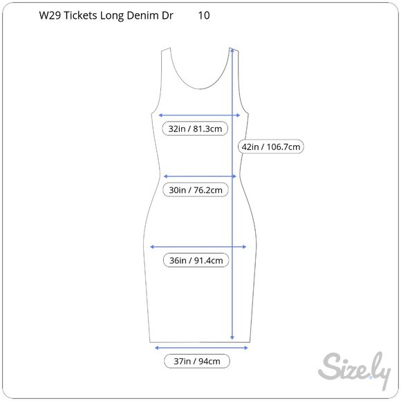 Vintage 90s Chambray Dress Women's 10 Blue Midi Sleeveless Button Front Cotton - Picture 14 of 14